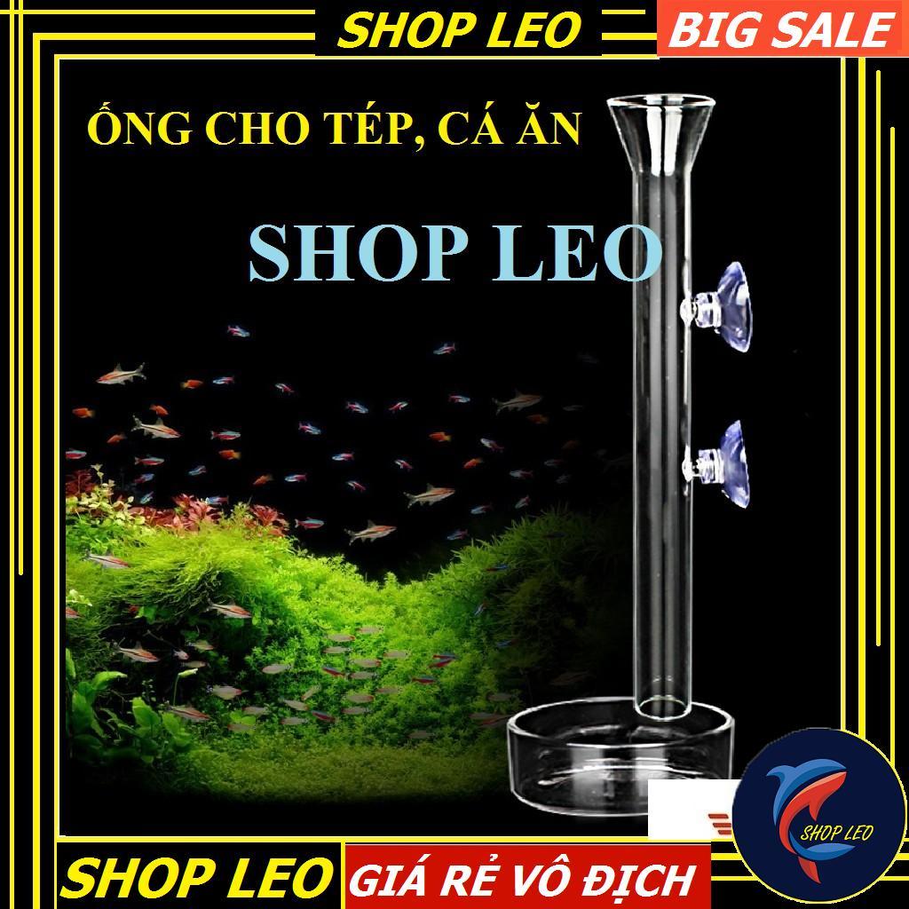 ỐNG THỦY TINH CHO CÁ TÉP ĂN - ỐNG THỦY TINH