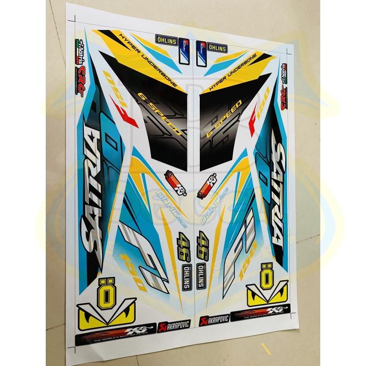 Tem rời satria fi trắng