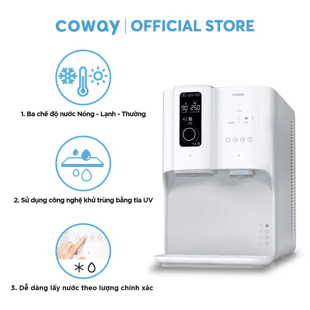 Máy lọc nước nóng lạnh Coway Ombak CHP-7310R - Hàng chính hãng