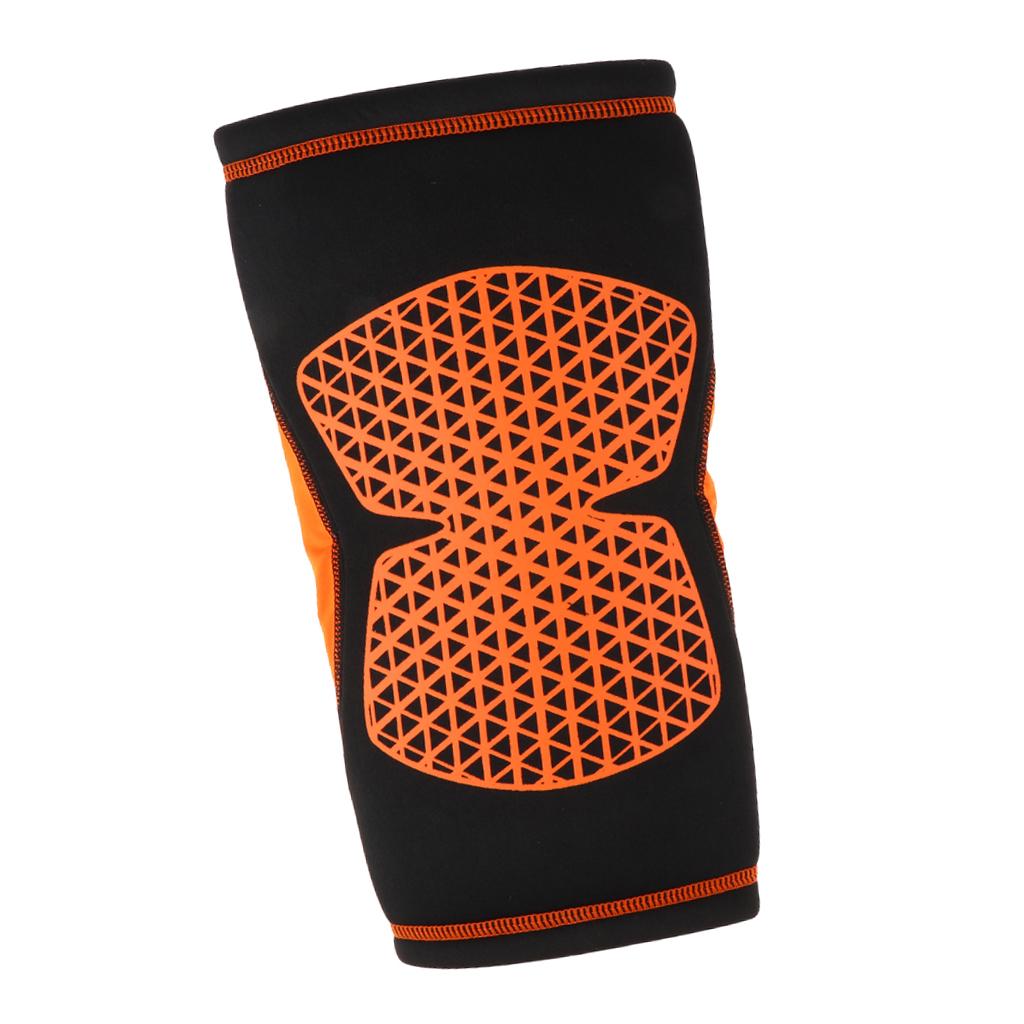 Sport Knee Compression Sleeve Protector Leg Joint Support Brace Guard Band for Basketball Football Running