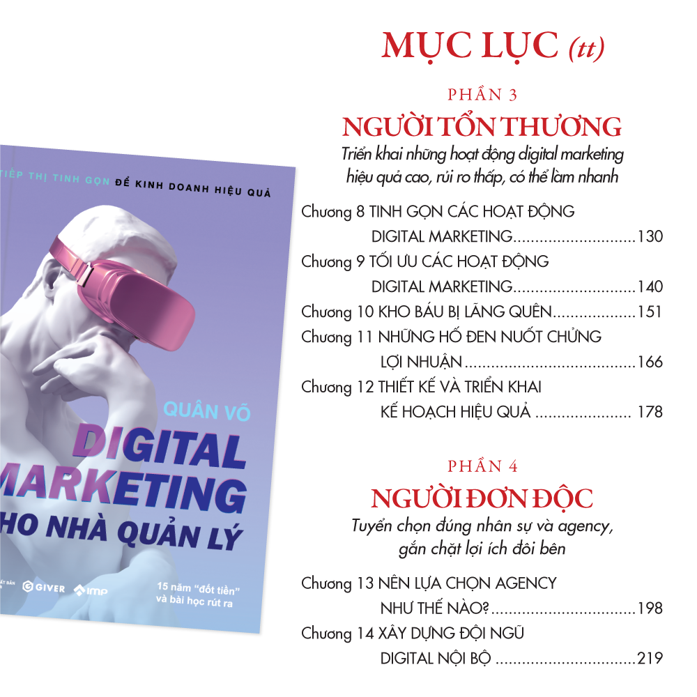 Digital Marketing Cho Nhà Quản Lý - Tiếp Thị Tinh Gọn Để Kinh Doanh Hiệu Quả