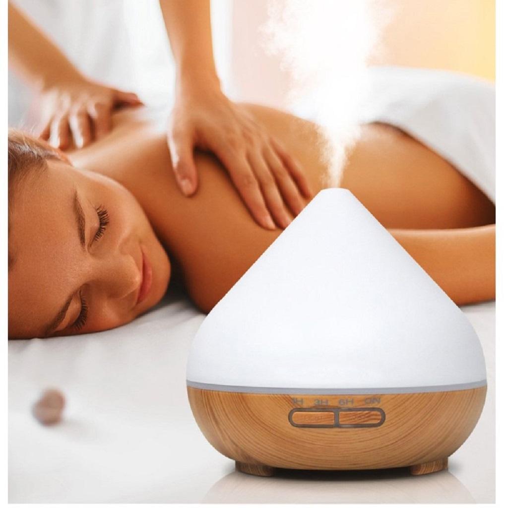 300ml Ultrasonic Aroma Oil Essential Humidifier Atomization USB 7 LED Light