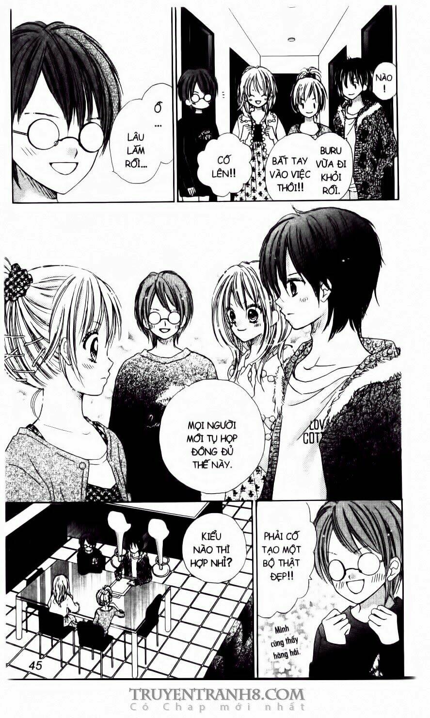 tiệm thời trang, love cotton chapter 33 13