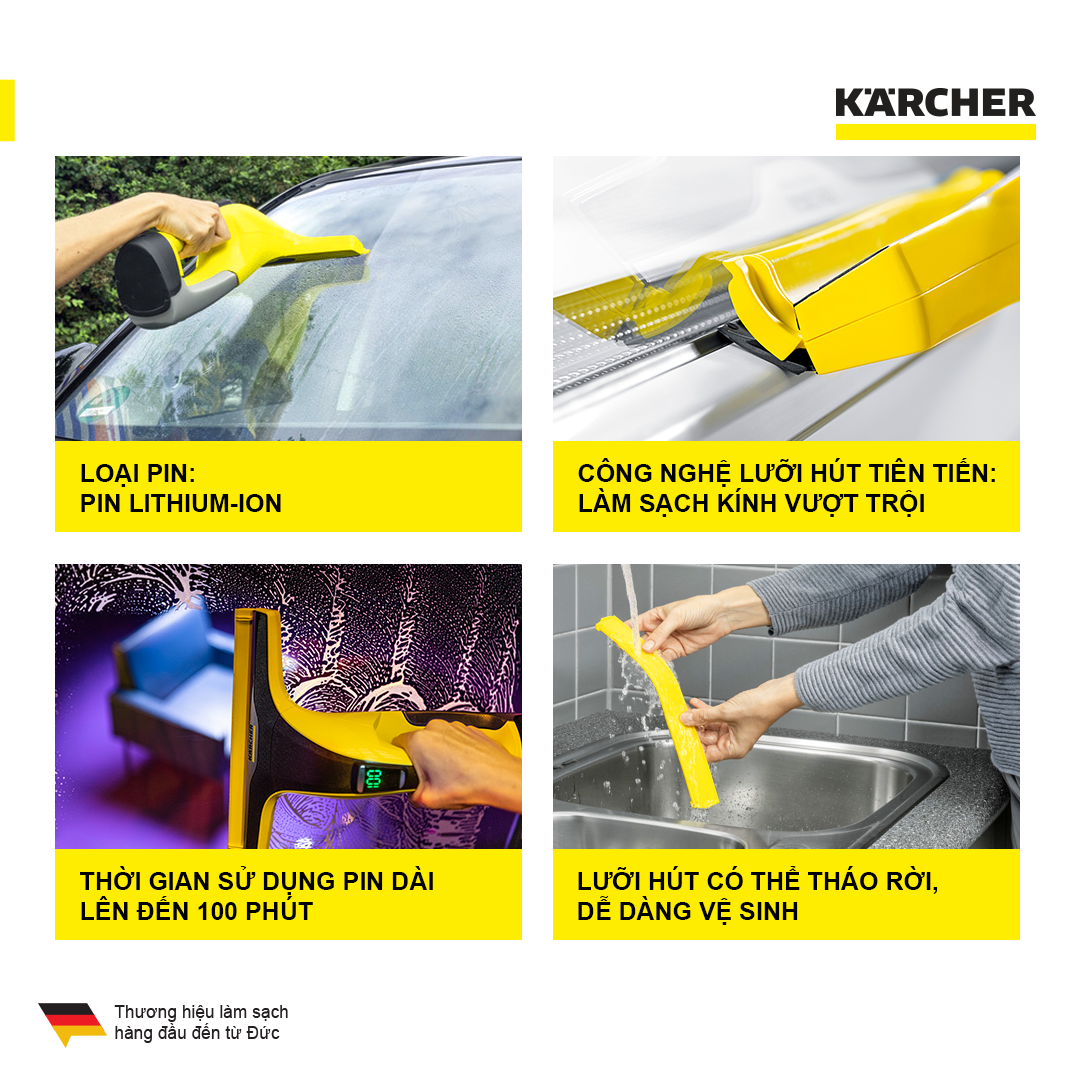 Máy Lau Kính Karcher WV6 Plus