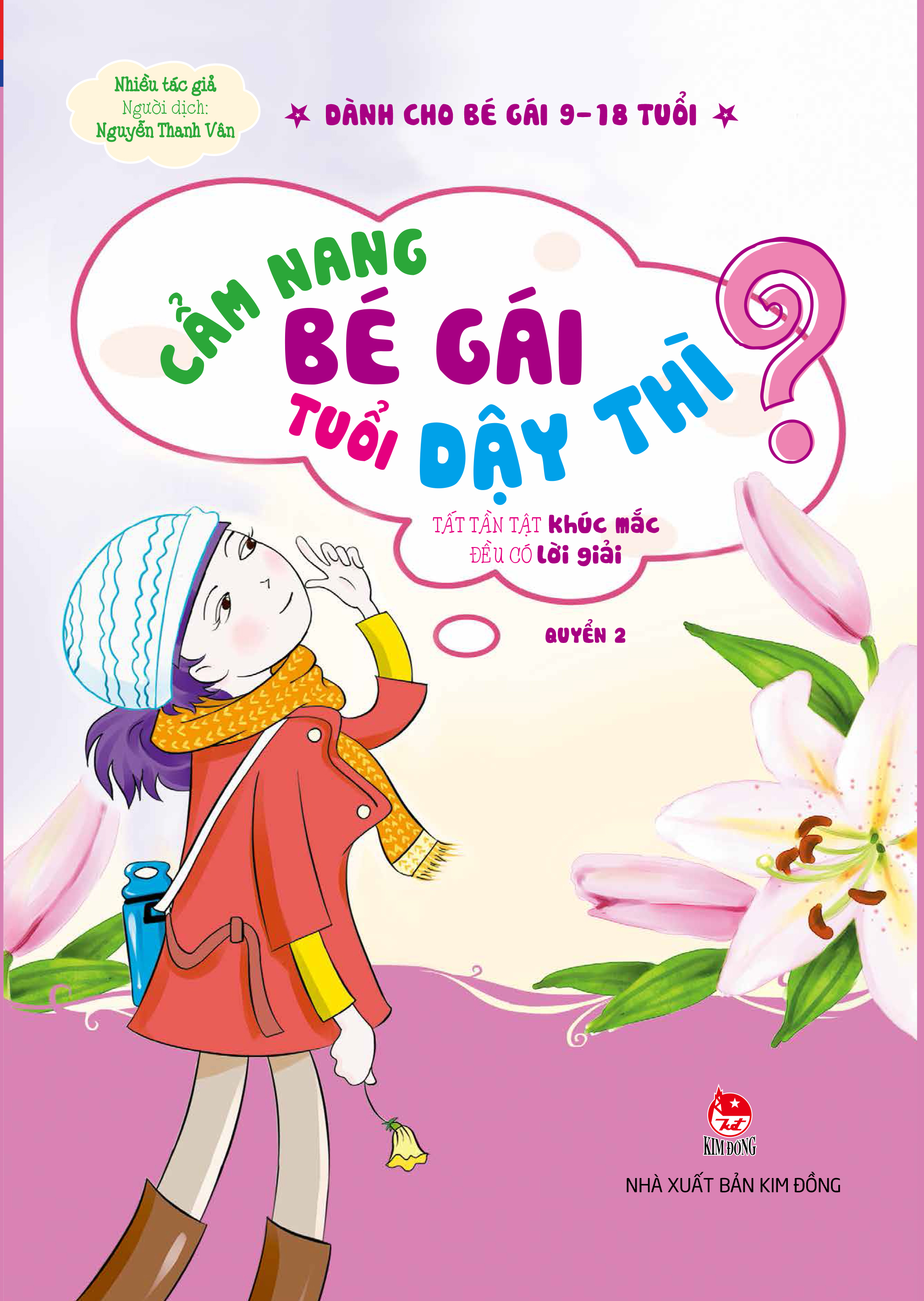 SÁCH - Combo Cẩm nang bé gái tuổi dậy thì 2 cuốn