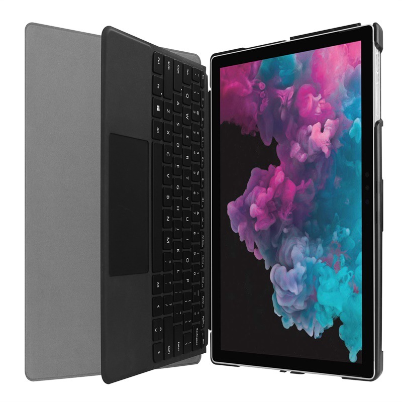 Bao Da Cover Cho Máy Tính Bảng Microsoft Surface Pro 4 / 5 / 6 / 7 12.3 Inch 2019 Hỗ Trợ Smart Cover