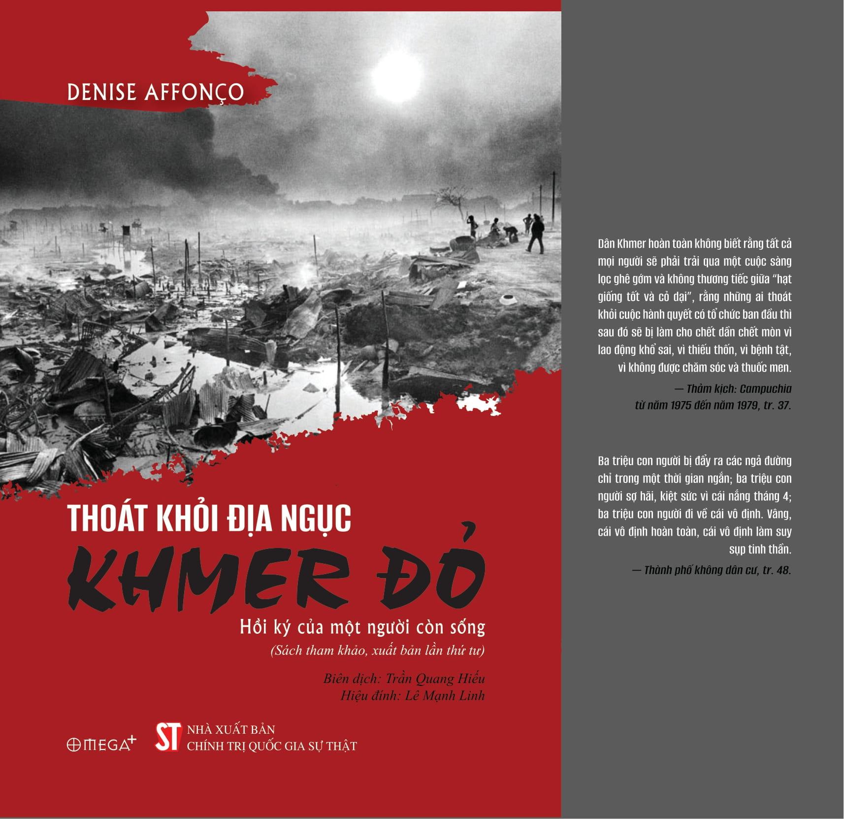 Sách - Thoát Khỏi Địa Ngục Khmer Đỏ - Hồi Ký Của Một Người Còn Sống