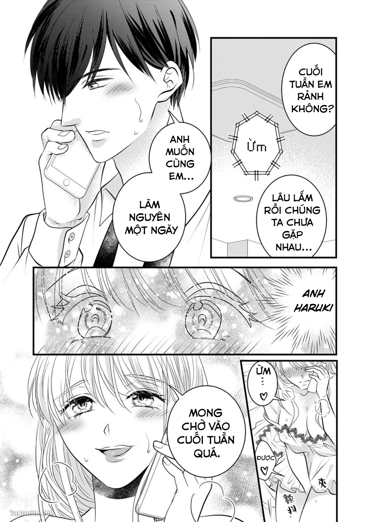 Vuốt Ve Da Thịt Của Người Yêu Mới Ngọt Ngào chapter 7.2 - Trang 13