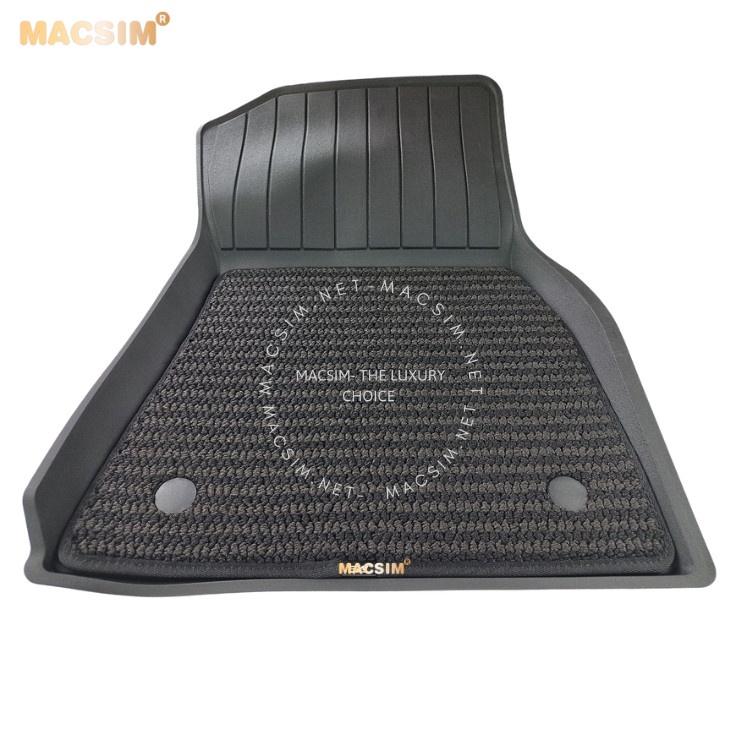Thảm lót sàn ô tô 2 lớp cao cấp dành cho xe BMW X5 NEW 2019+ nhãn hiệu Macsim 3w chất liệu TPE