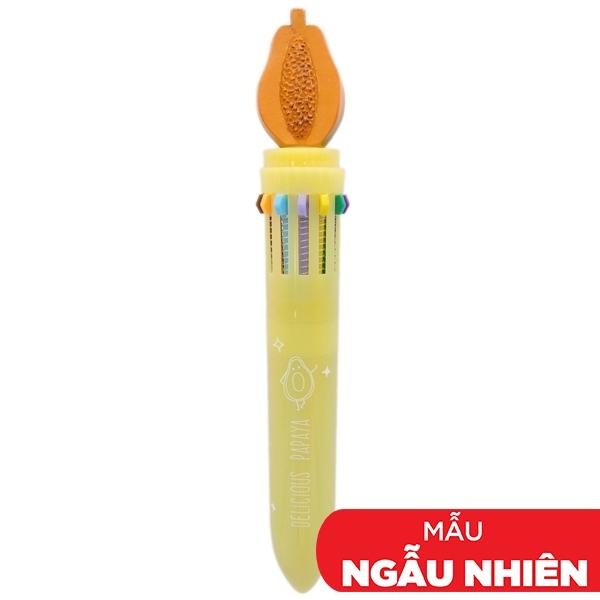 Viết Bic 12 Màu HS1218 (Mẫu Màu Giao Ngẫu Nhiên)