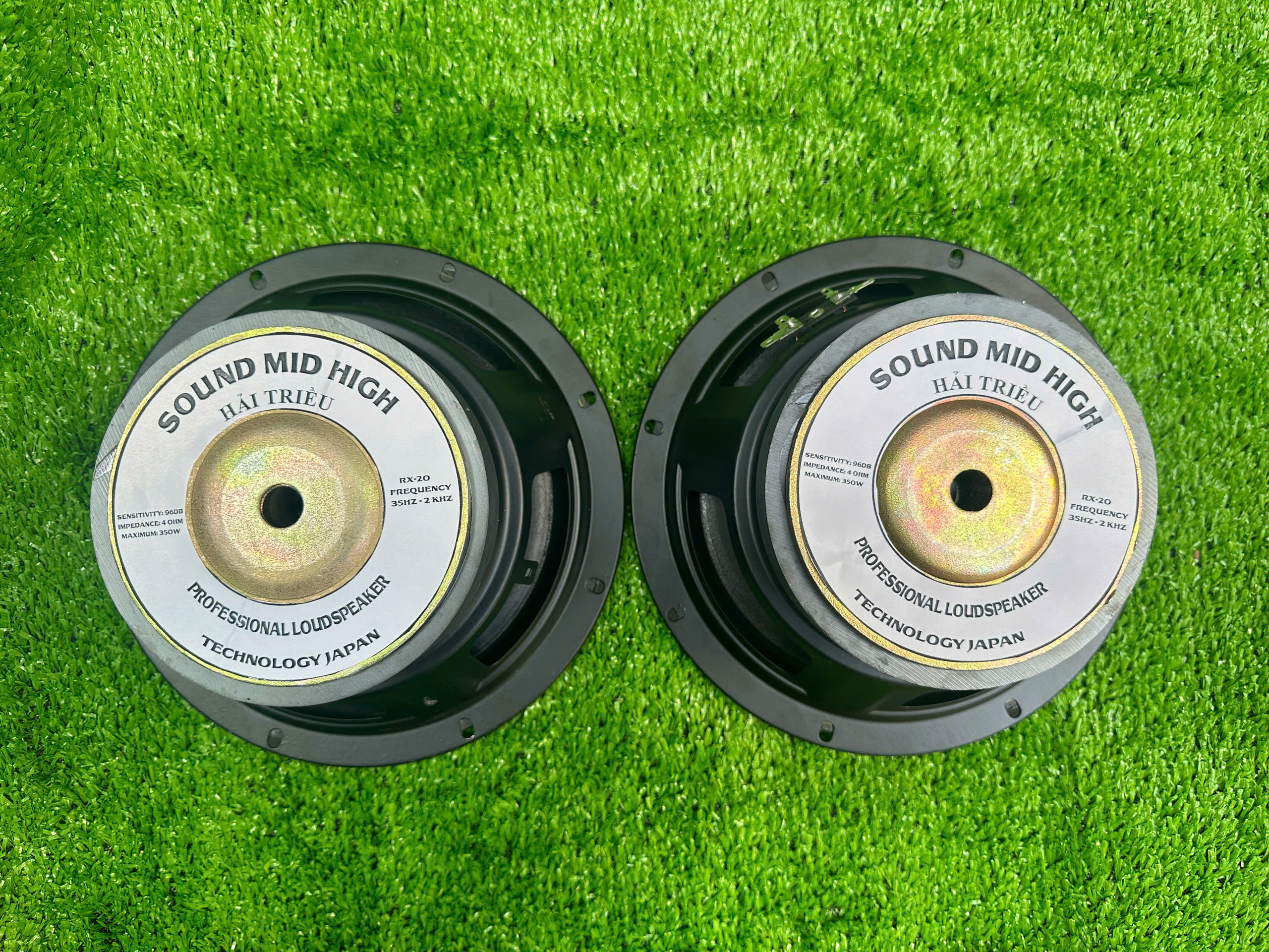 CỦ LOA BASS RỜI 20 TỪ LỚN HÀNG CHÍNH HÃNG HẢI TRIỀU COIL 38 TỪ 126 MÀN VÀNG (GIÁ 1 CÁI)