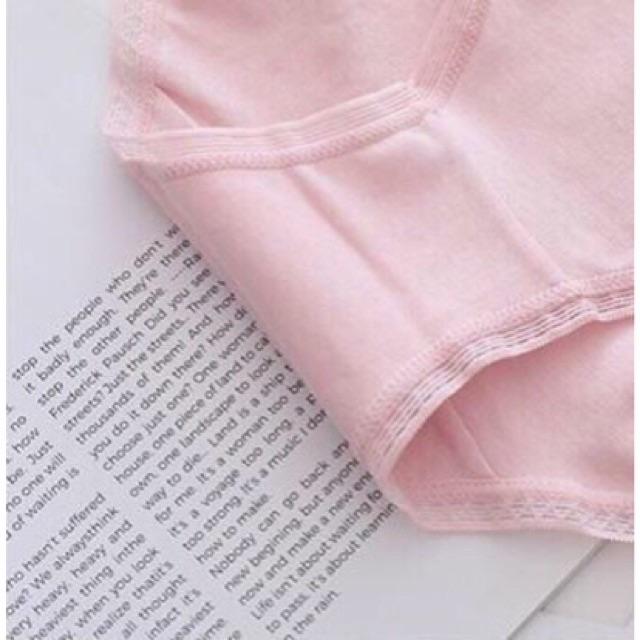 Quần lót nữ cotton viền ren kháng khuẩn cao cấp QL03