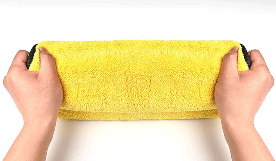 Khăn Lau Xe Ô Tô Đa Năng Cỡ Đại Siêu Thấm Kích Thước 30cm x 40cm, Khăn Lau Đa Năng Chất Liệu Microfiber Chính Hãng miDoctor
