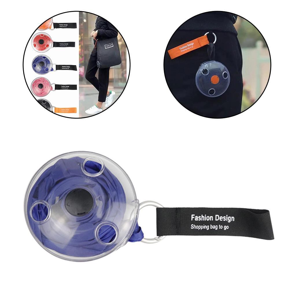 Creative Telescopic Shopping Bag Reusable Eco Friendly & Carabiner