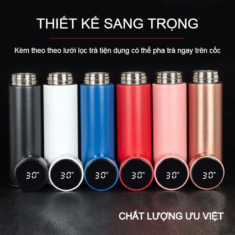 Bình giữ nhiệt cảm ứng báo nhiệt độ