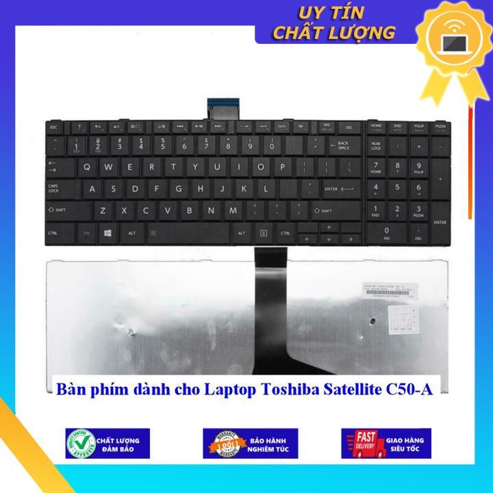 Bàn phím dùng cho Laptop Toshiba Satellite C50-A - Hàng Nhập Khẩu New Seal