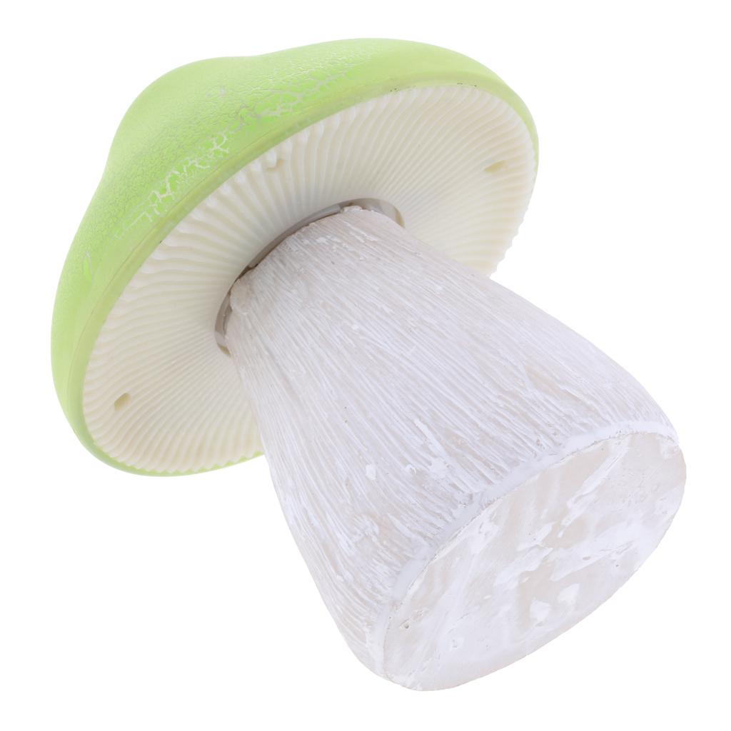 2x Solar Powered Mushroom LED Light Pathway Lamp Outdoor Garden Lights