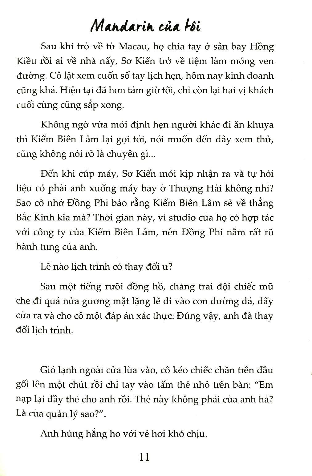 Mandarin Của Tôi (Tái Bản)