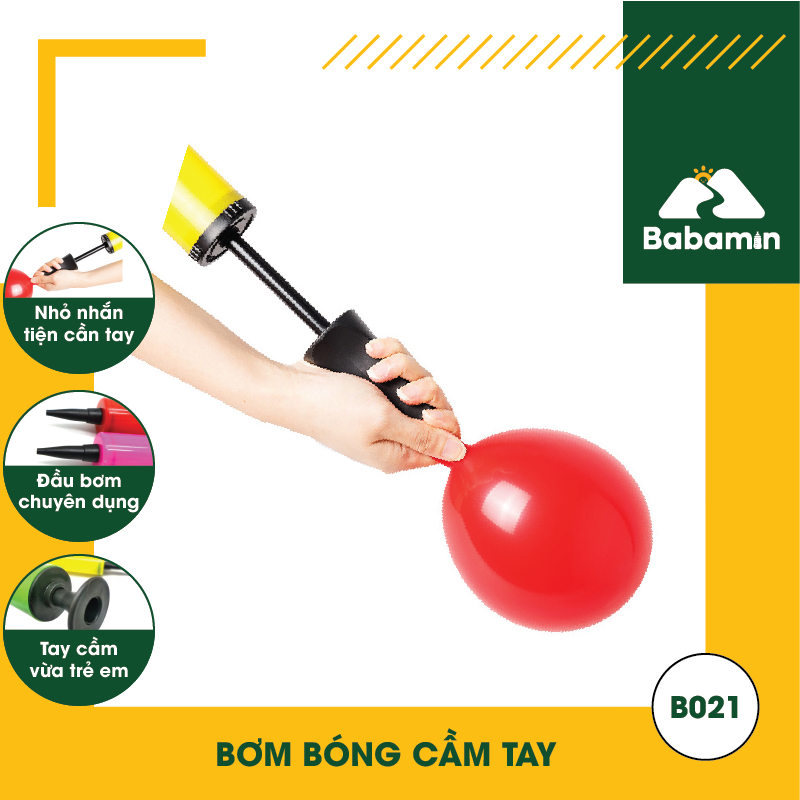 Bơm Bóng, Bơm Hơi, Bơm Phao Cầm Tay - B021