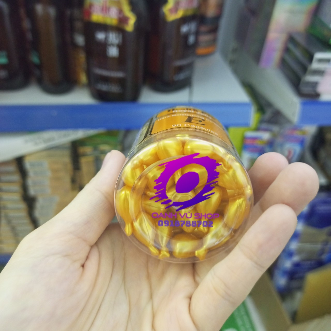 Viên nang dưỡng da sữa ong chúa vitamin E Health Pro Royal Jelly thoa mặt của Mỹ USA