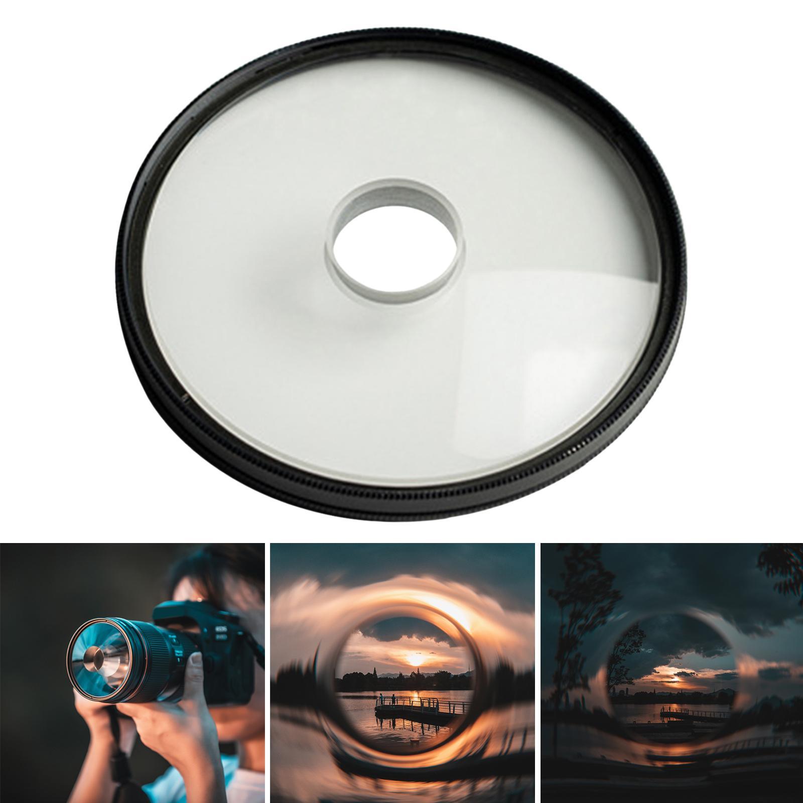 Creative Photography Lens FX Filter Swirl Polarizer for Camera Supplies