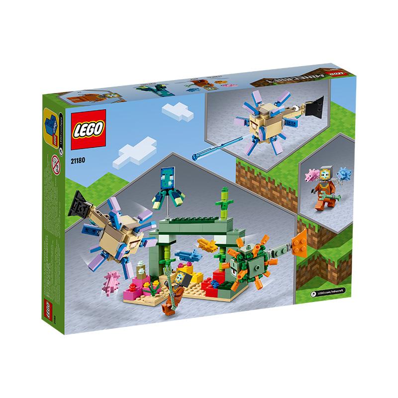 Đồ Chơi LEGO MINECRAFT Trận Chiến Giám Hộ Dưới Đáy Biển 21180