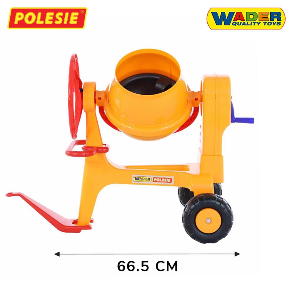 Đồ chơi bé trai Polesie mô hình máy trộn xi măng số 1 GD/PO-43757