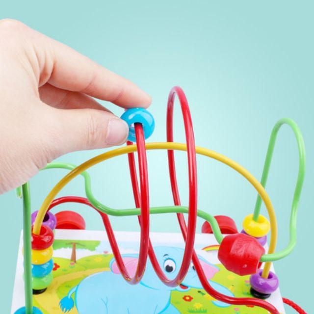 Combo 2 món đồ chơi gỗ thông minh dành cho bé từ 1-3 tuổi