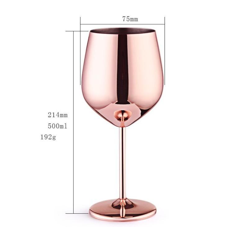 Khuyến mãi - LY rượu vang METAL NORDIC DESIGN BURNO INOX 304 500ML