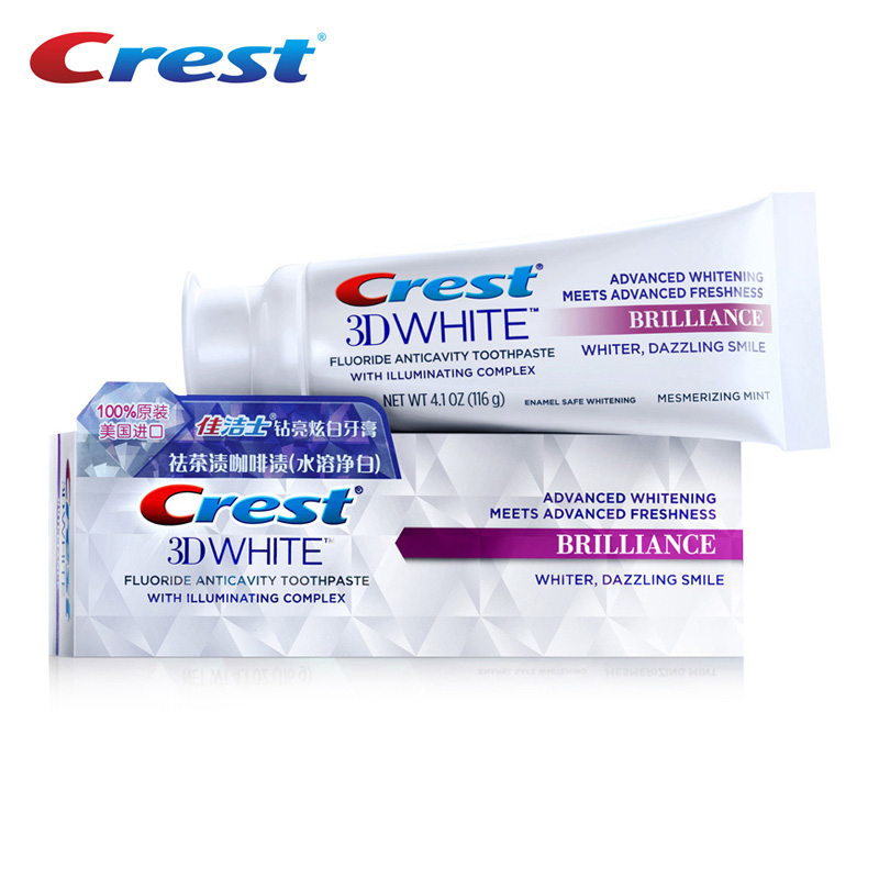 Crest Tuýp Kem Đánh Bóng Răng 3D Màu Trắng Chất Lượng Cao