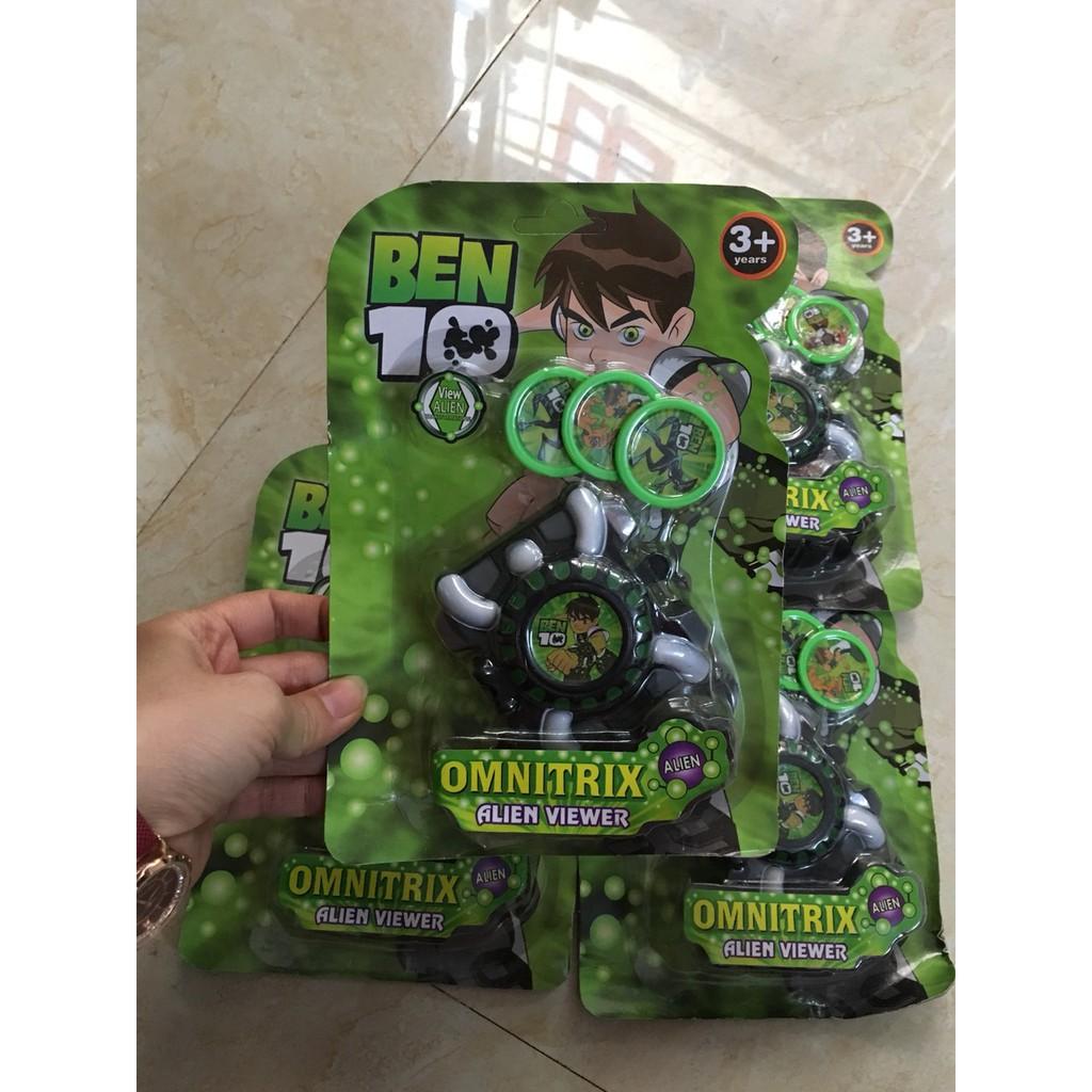 (Mã BEN10) 1 vỉ Đồng hồ đồ chơi Ben 10 Omnitrix tiêu dùng là mê