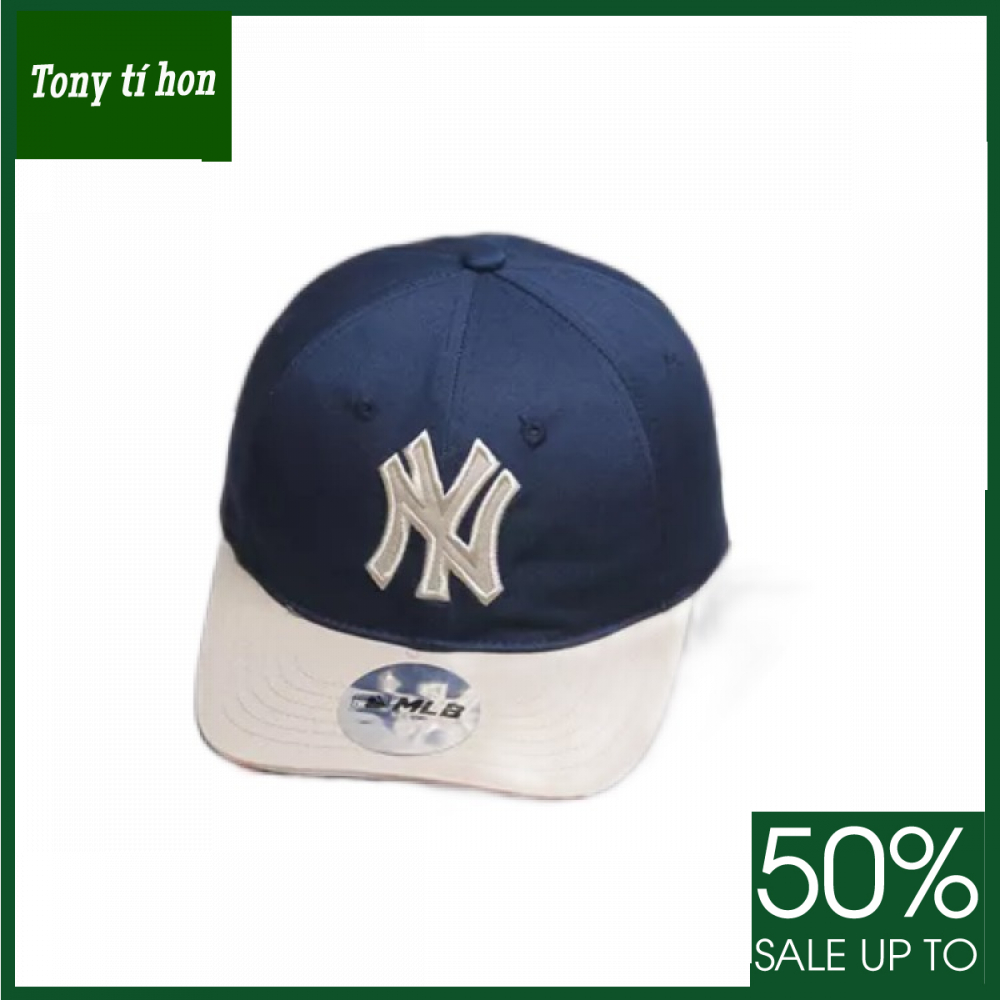 Tony tí hon - Mũ/nón kết lưỡi trai thời trang nam nữ N.Y Yankees khóa trượt hàng hiệu cao cấp - màu đen - freeship