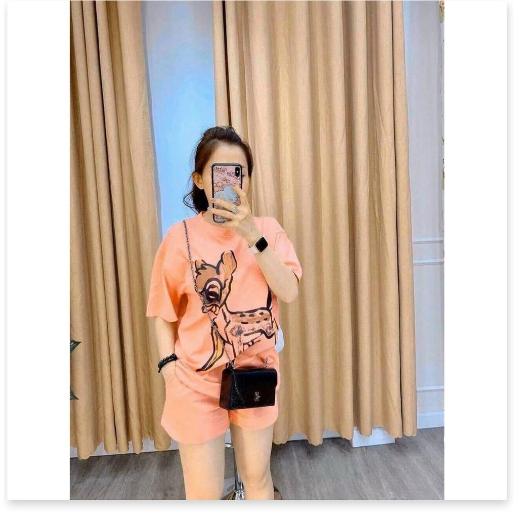 SET BỘ THUN NGẮN HỌA TIẾT XINH XẮN THÍCH HỢP CHO CÁC BẠN NỮ ĐI DẠO PHỐ,ĐI CHƠI... THỜI TRANG MỚI KME