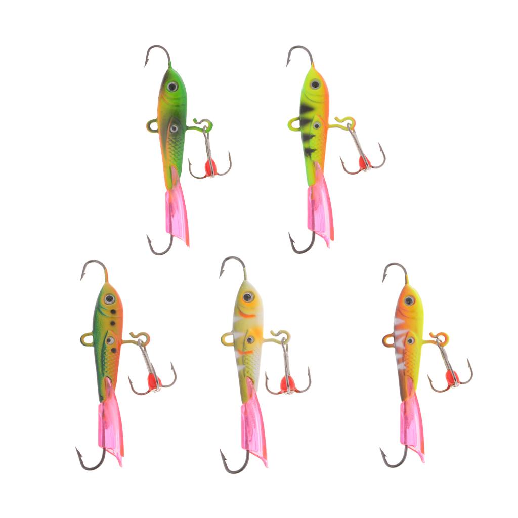 Ice Fishing Lure Bait Straight Up Jigs Fishing Lure Bass Walleye Lure