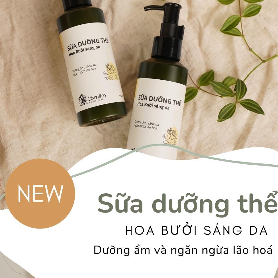 Sữa Dưỡng Thể Hoa Bưởi Sáng Da Dưỡng Ẩm Ngăn Ngừa Lão Hoá Cỏ Mềm 150ml