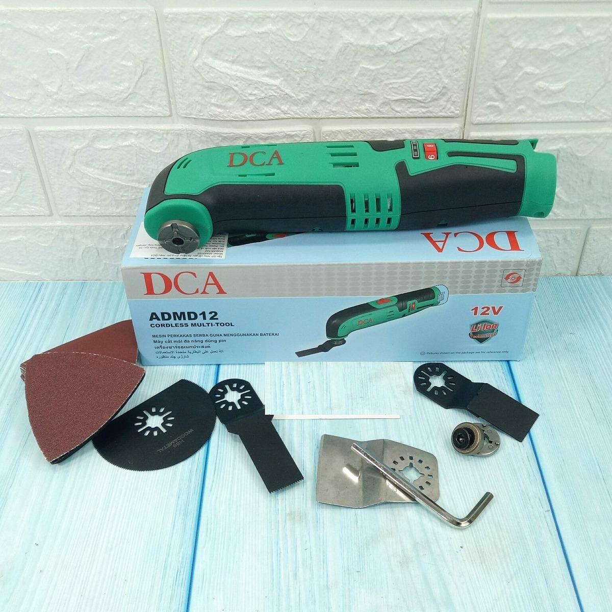THÂN MÁY CẮT GÓC ĐA NĂNG PIN 12V 0.95 KG DCA ADMD12Z- HÀNG CHÍNH HÃNG