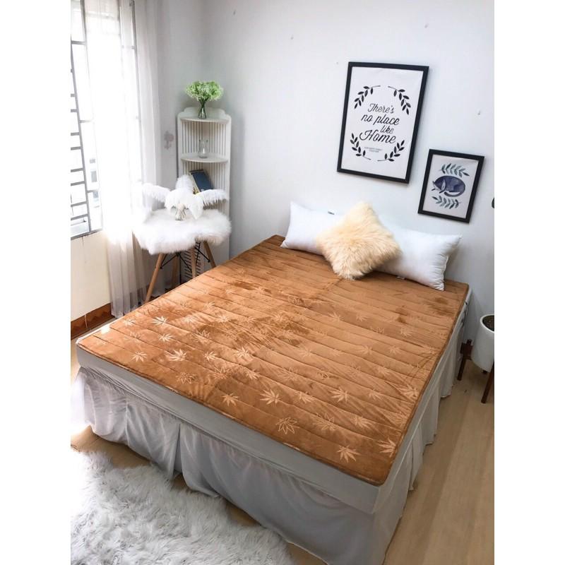 Tấm trải đệm đa năng happiness 1m6x2m