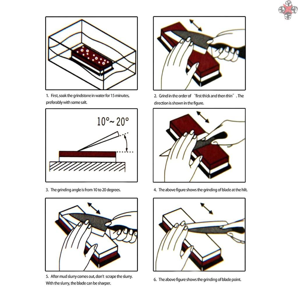 Đá Mài Dao Cao Cấp 400 / 1000 3000 / 8000