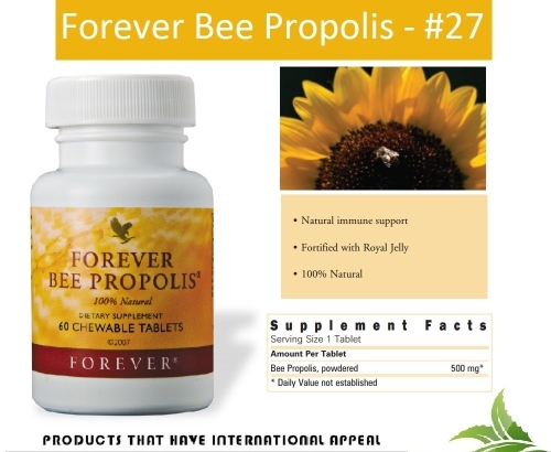 Thực phẩm chức năng Viên Sáp Ong Forever Bee Propolis (#027) - Tăng sức đề kháng