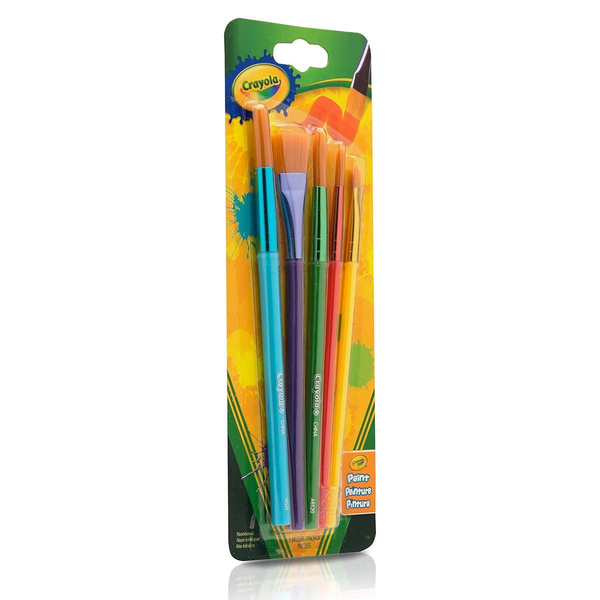 Vỉ 5 Cọ Vẽ - Crayola 535060
