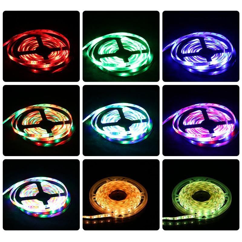 Dây Đèn Led 5m Rgb Smd2835 12v Chống Thấm Nước Dùng Để Trang Trí