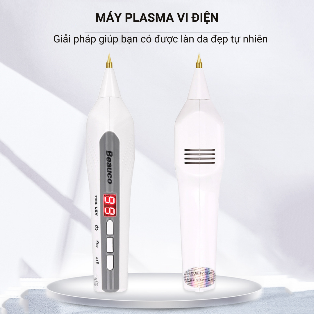 Máy Plasma BEAUCO, Máy Nhấn Mí Plasma Hàn Quốc, Máy Đốt Nốt Ruồi, Mụn Thịt,Mụn Cóc, Nám Tàn Nhang 9 Cấp Độ, Bảo Hành 12T