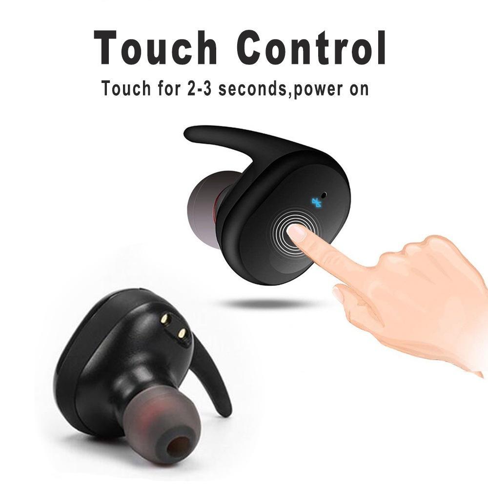 2022 Tai Nghe Không Dây TWS Airpads Thể Thao Bluetooth Earbuds Trong Tai Tiếng Ồn Noise Cancelling Airpuds Bluetooth Tai Nghe Stereo Với Mic
