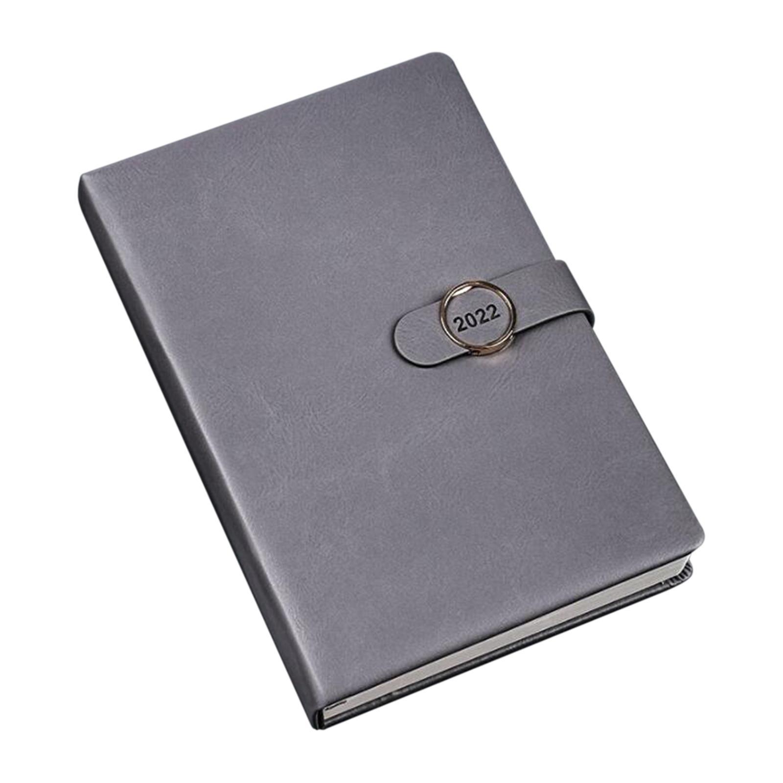 Business A5 Notebook, Loose Leaf PU Leather Cover Journal Notepad Notebook, 200 Sheets Paper Gifts