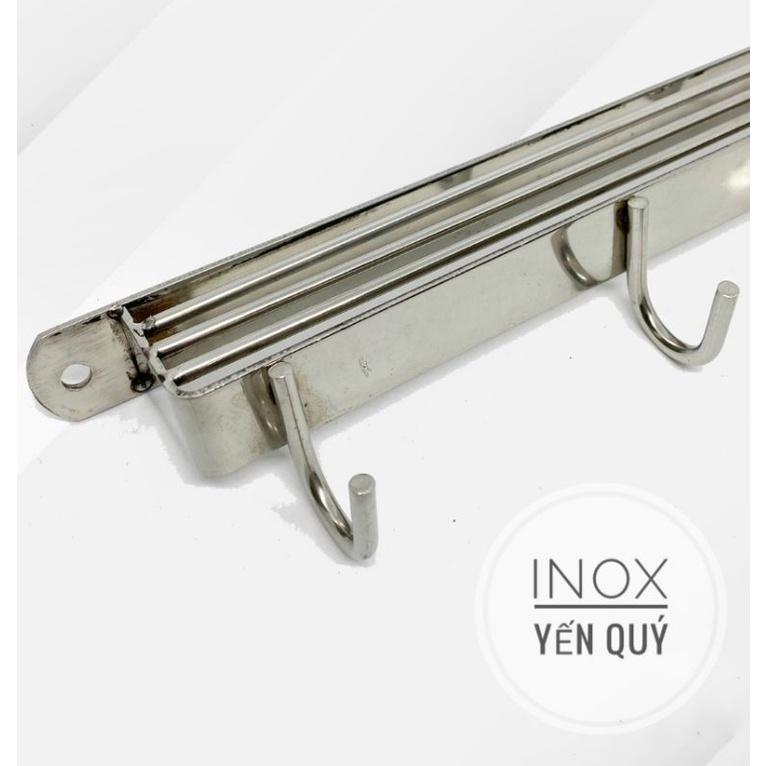 INOX304 Gài dao inox có móc cao cấp chống gỉ - Gài dao Inox có móc treo muỗng thìa