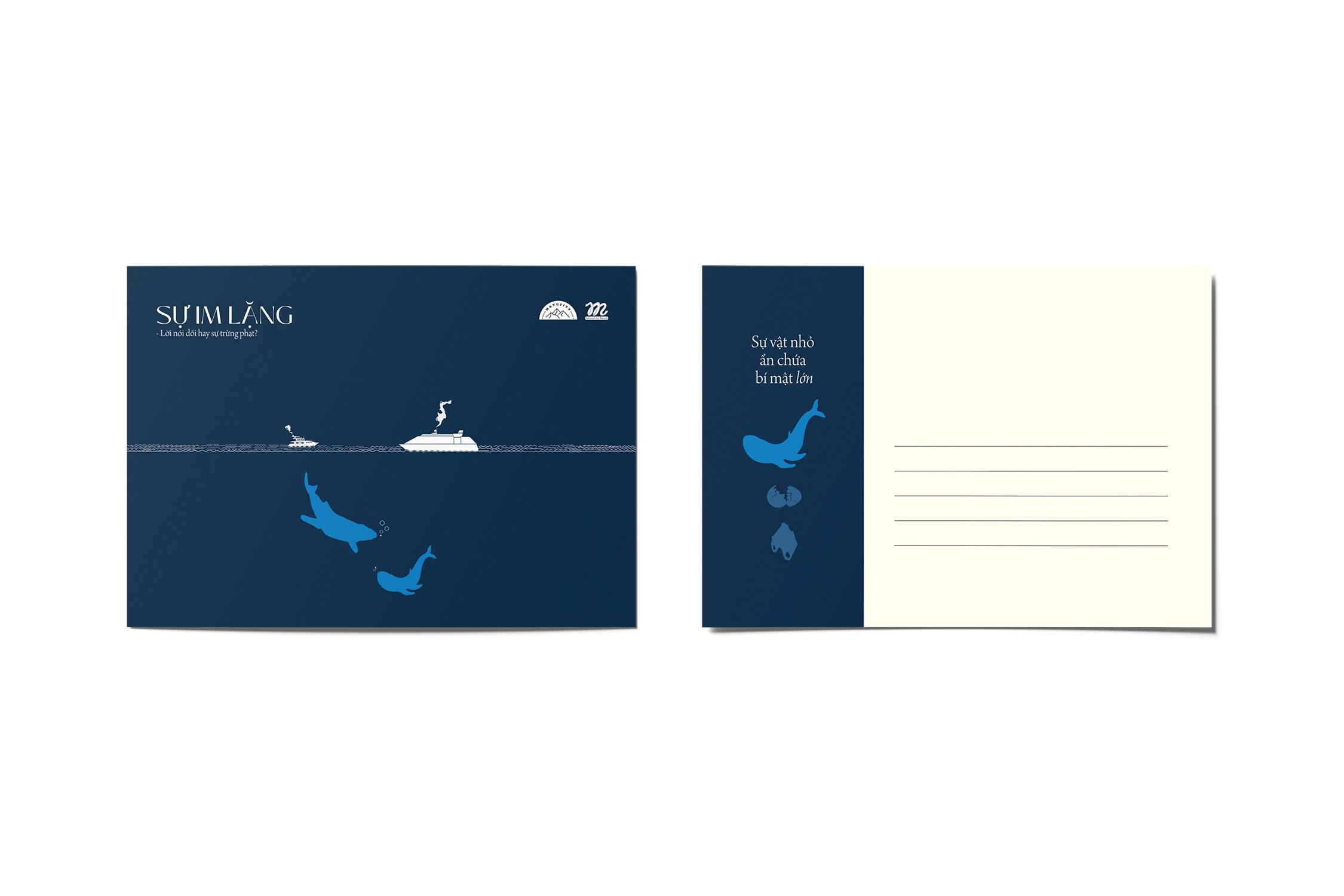 Cuốn sách: Sự Im Lặng - Lời Nói Dối Hay Sự Trừng Phạt - Tặng Kèm Postcard Cứng, Ép Nhũ