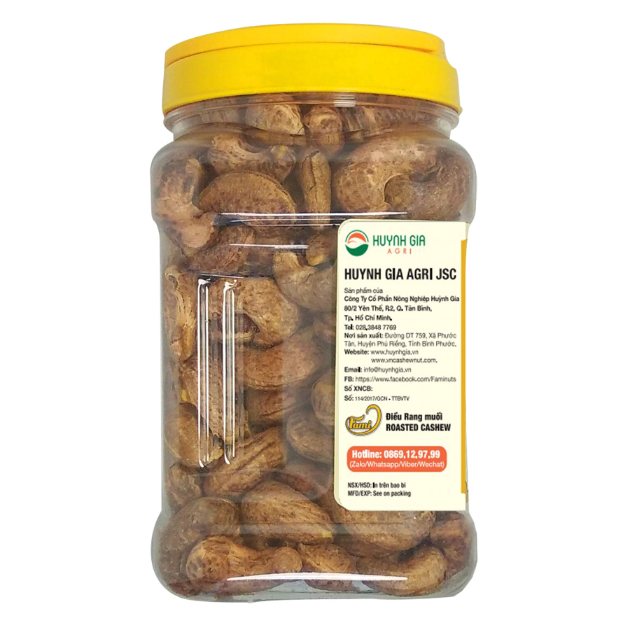 Hạt Điều rang muối Fami 450g