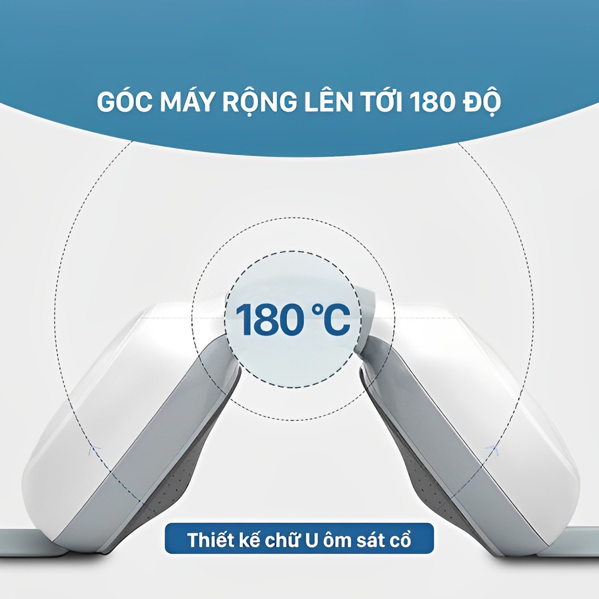 Máy massage cổ vai gáy dùng pin cao cấp P10