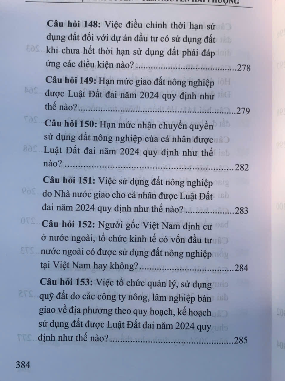 200 câu hỏi và trả lời về Luật Đất đai năm 2024