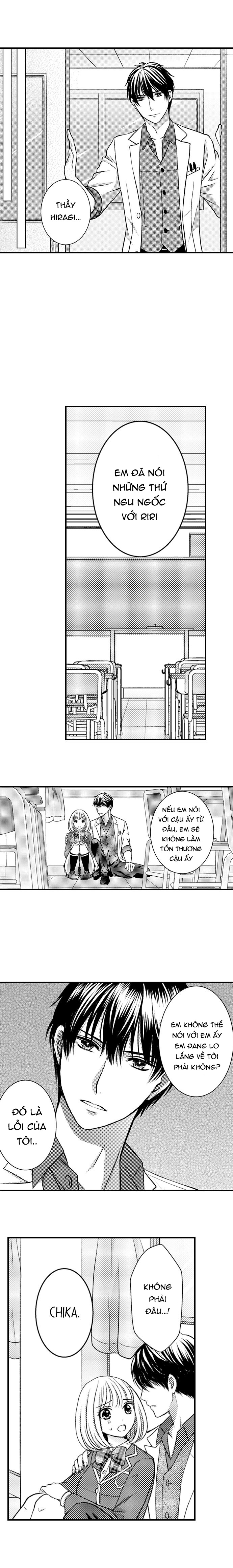 thầy tịch thu đồ chơi người lớn của tôi rồi nói "tôi sẽ dạy em cách sử dụng nó" chapter 33.2 2